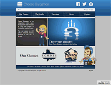 Tablet Screenshot of cheeseburgames.com